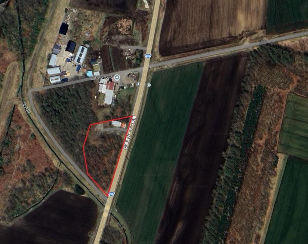 中札内村元大正基線　売土地 内観