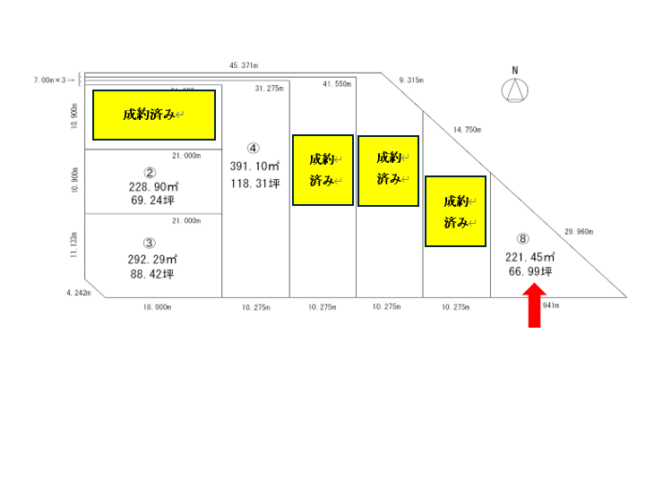 【商談中】《LOGOS TOWN 大空》区画⑧公園目の前！ 内観