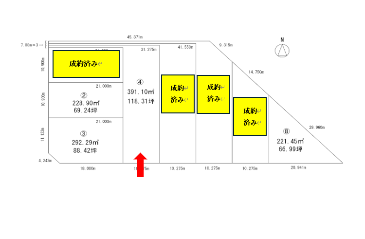 《LOGOS TOWN 大空》区画④公園目の前！ 内観