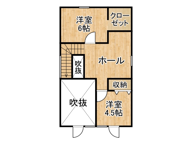 南の森西５丁目【吹き抜けで開放感たっぷり♪】 内観