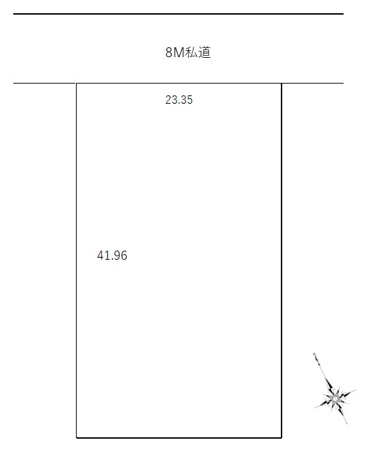 帯広市以平町　プレハブ付き別荘地 間取り
