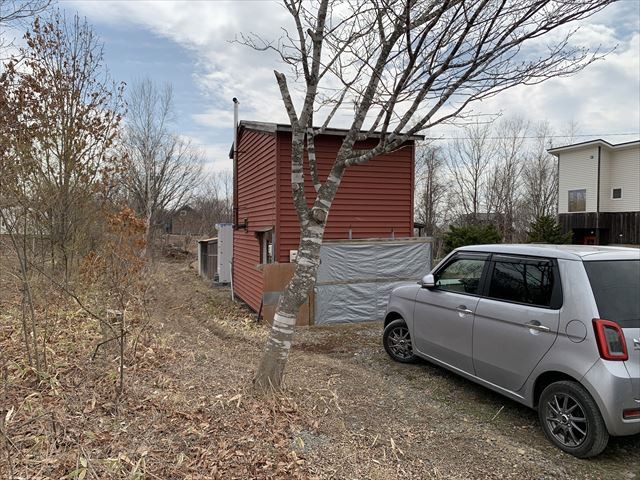 帯広市以平町　プレハブ付き別荘地 内観