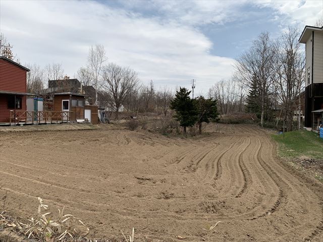 帯広市以平町　プレハブ付き別荘地 内観