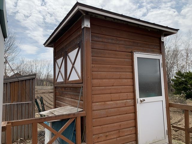 帯広市以平町　プレハブ付き別荘地 内観