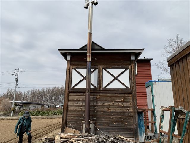 帯広市以平町　プレハブ付き別荘地 内観