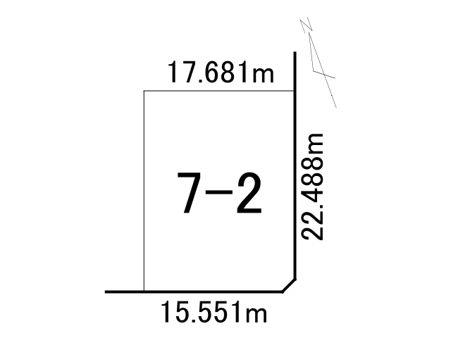 木野大通西２丁目【南東角地！敷地約１３０坪！】 間取り