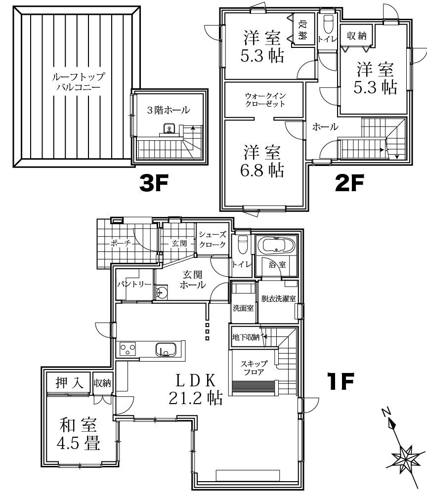 【築浅・美邸】4SLDK中古住宅　中札内村西1条南3丁目 内観