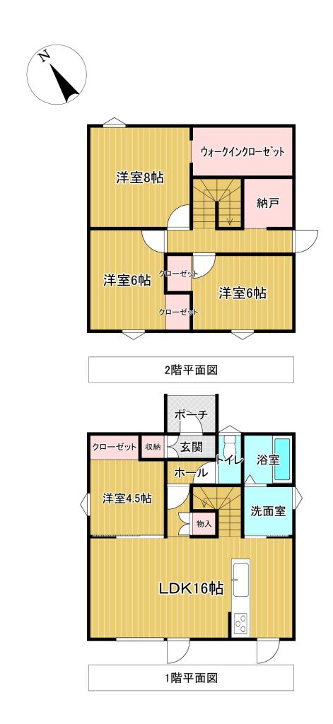 ※商談中※中札内＿築浅家電家具付き中古戸建て 間取り