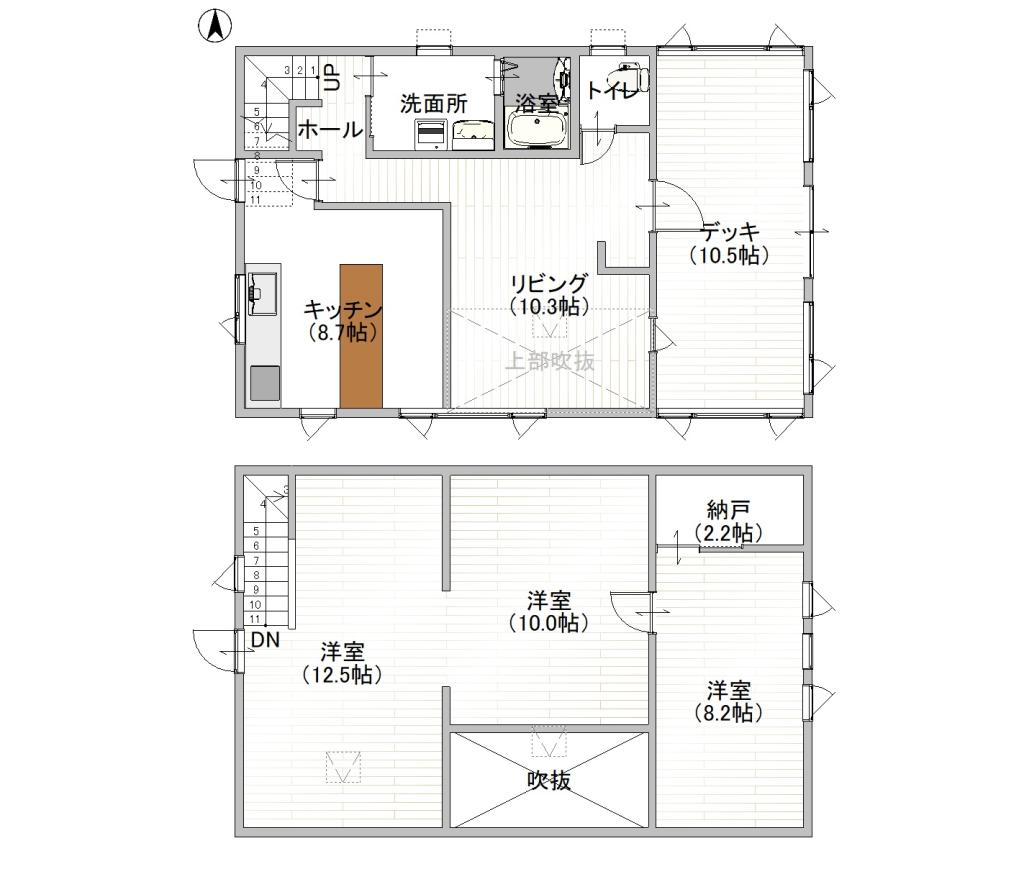 岩内町東二線の理想のスローライフが叶う中古住宅♪ 間取り