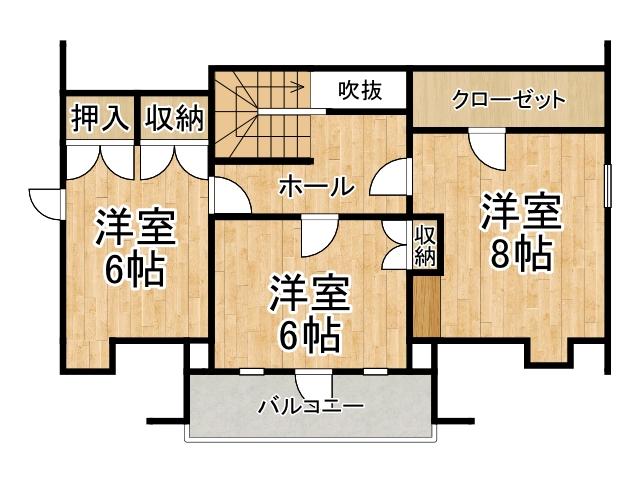 西２３条南４丁目【西エリアに４ＬＤＫの中古住宅登場！】  内観