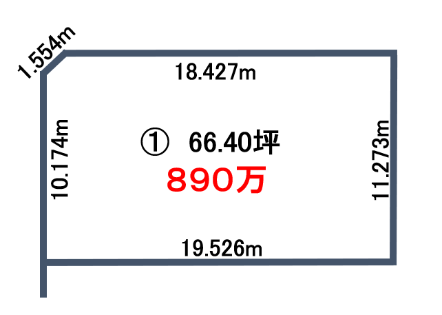 【仲介手数料はかかりません】帯広市西15条北6丁目　売地　北西角地（啓北小／第一中） 内観