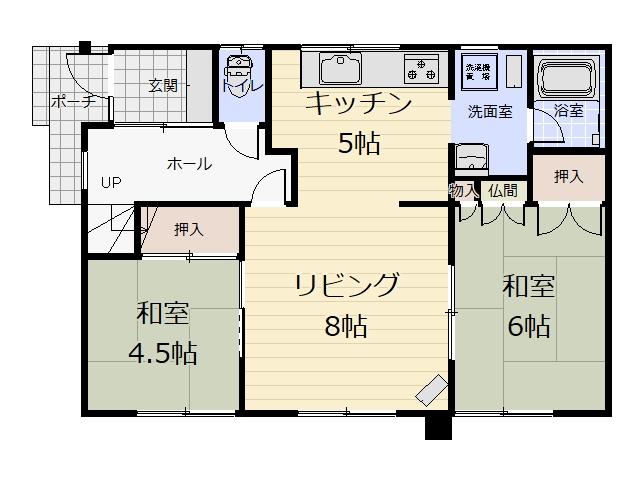 幕別町札内中央町【ＪＲ札内駅まで徒歩約７分の立地！】 間取り