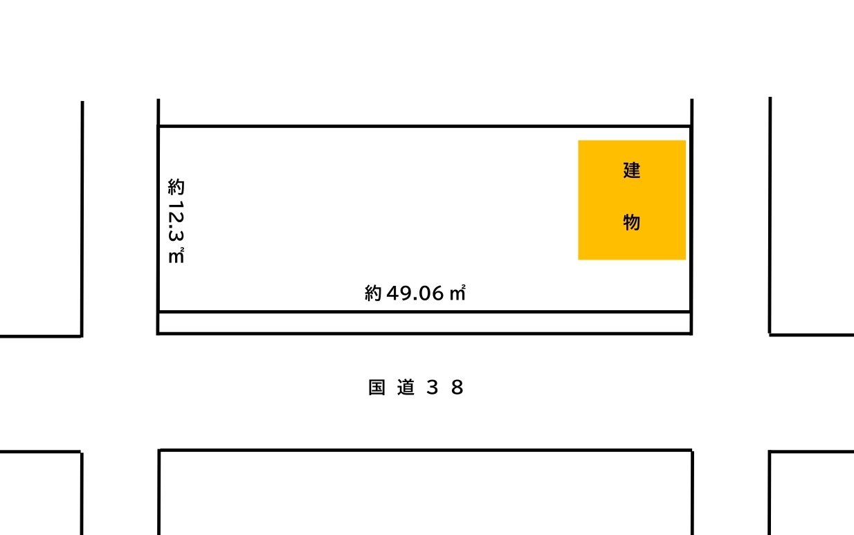 芽室町国道沿い売り物件 間取り