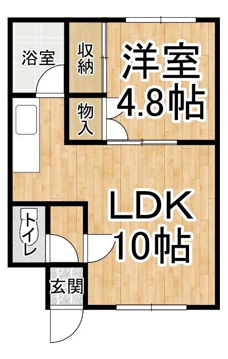 一棟収益マンション＿エスレイア西１３条 間取り