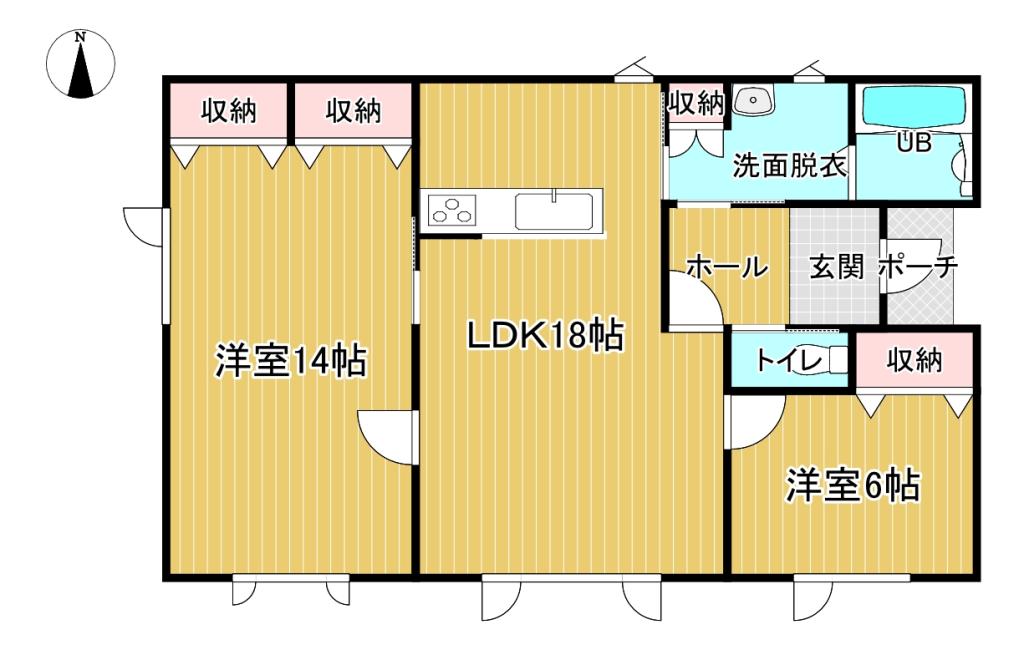 大空3丁目　新築住宅 間取り
