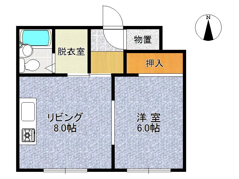 売中古アパート（一棟） 間取り