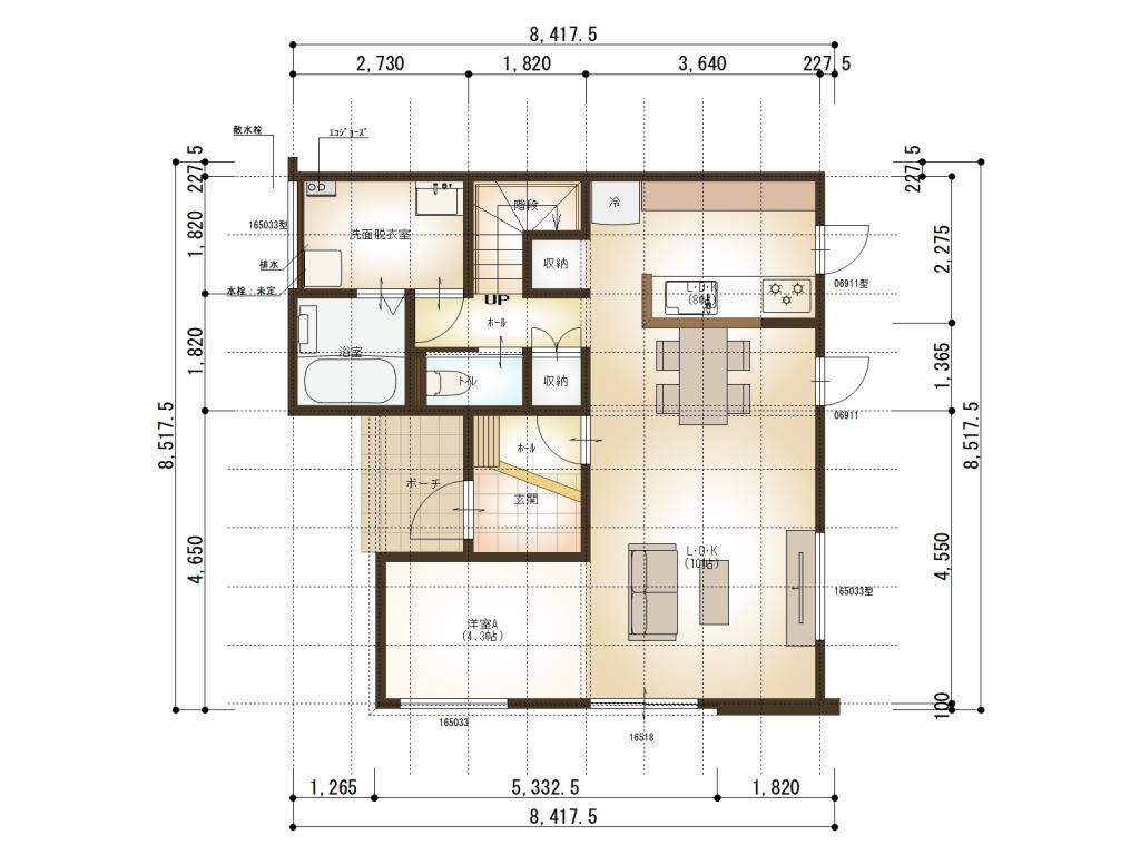 【床暖房・家具付き‼】帯広市東1条南20丁目モデルハウス 内観