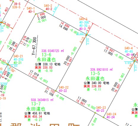 池田町字利別西町13番5,13番6【売土地：203.319坪】 間取り