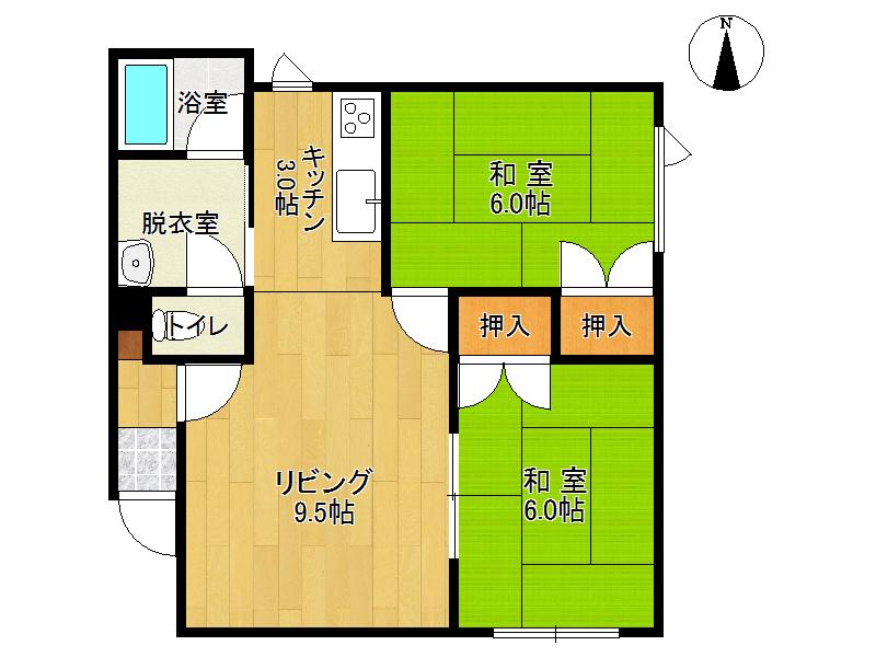 コーポファイン 間取り