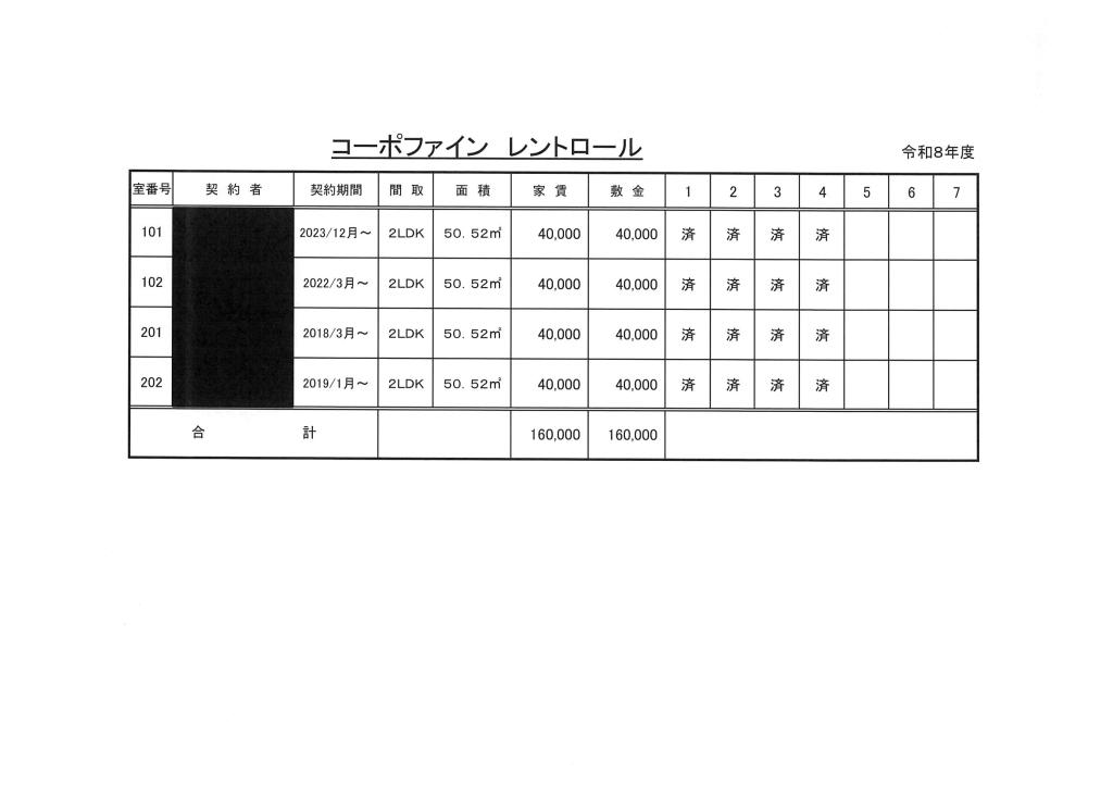 コーポファイン 内観