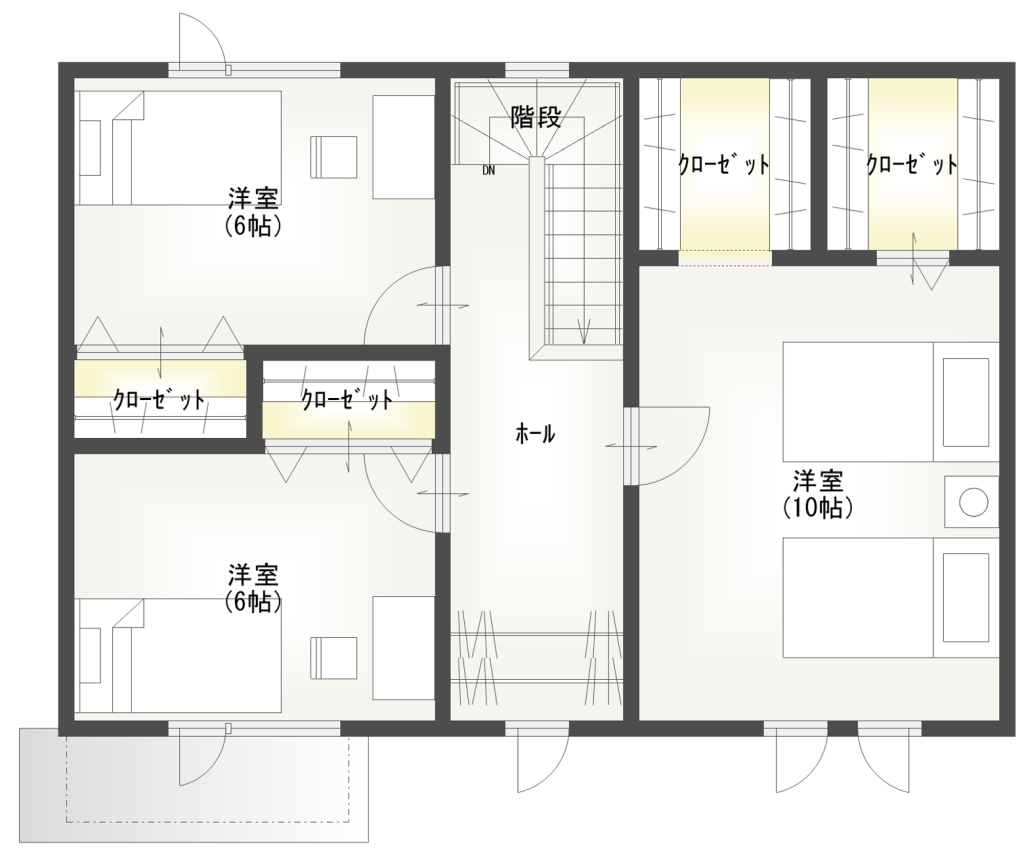 【予約受付中】緑陽台南区　東棟　新築住宅 内観