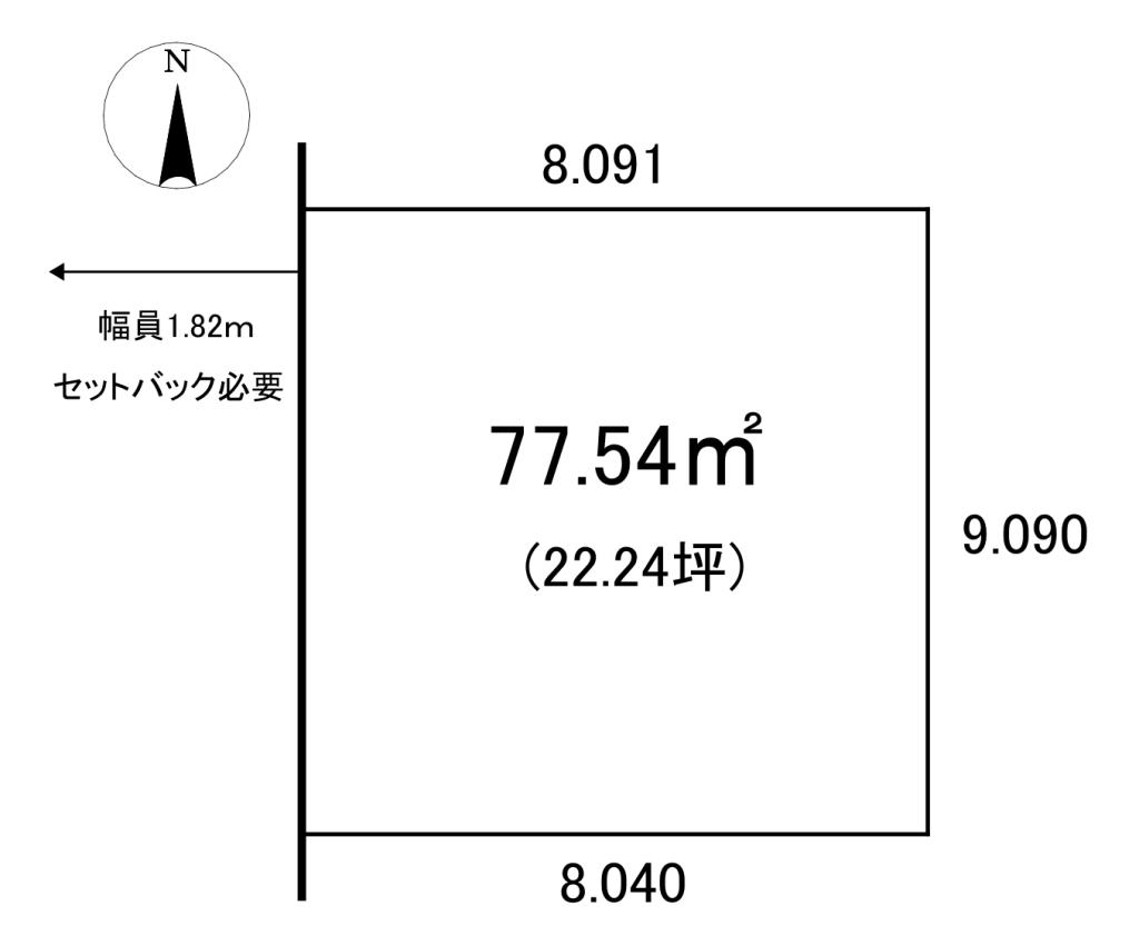 音更町木野西通＿土地 間取り