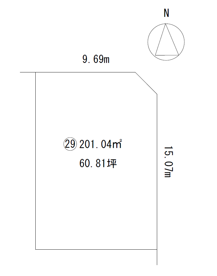   【大型造成地】※フレスポまで徒歩7分！！第1期販売！！　帯広市西2条南34丁目：区画㉙ 内観
