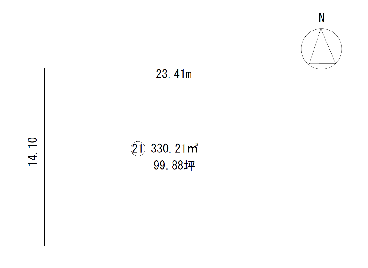   【大型造成地】※フレスポまで徒歩7分！！第1期販売！！　帯広市西2条南34丁目：区画㉑ 内観