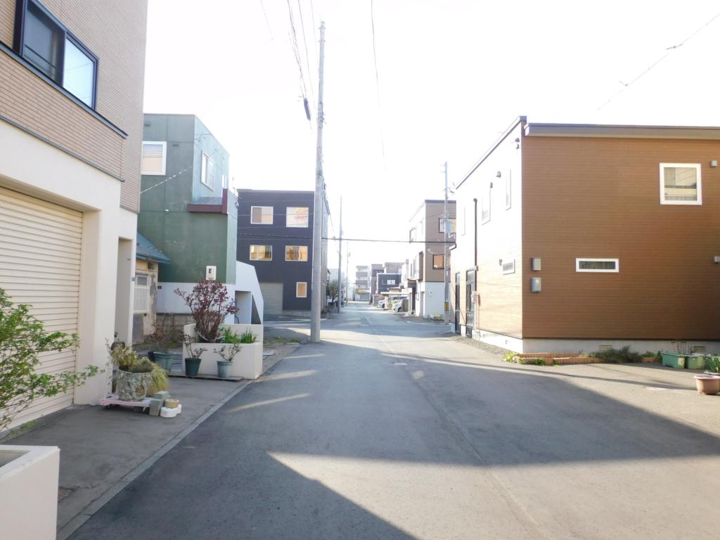 札幌市北区北33条西11丁目　売土地（約39.6坪）建築条件なし　※解体更地渡し 内観