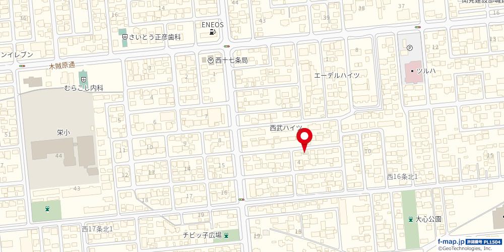 【売土地・建物現状渡し】帯広市西16条北1丁目 内観