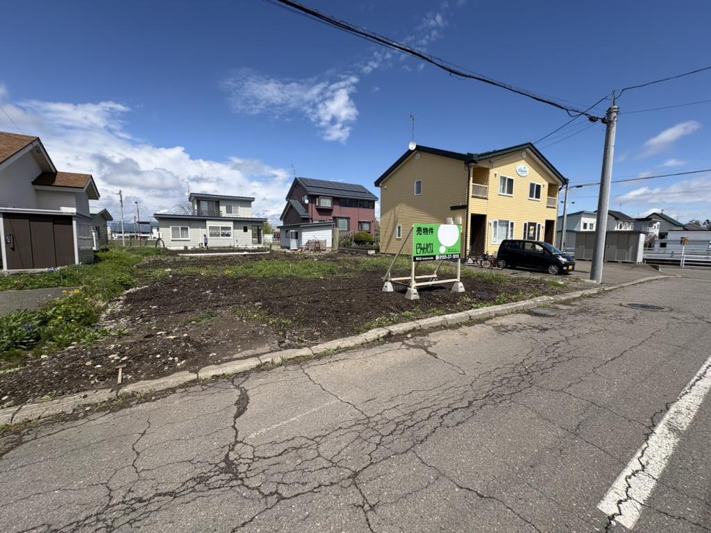 ♪南道路♪芽室町東３南１＿土地 内観