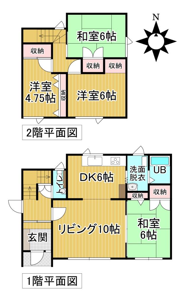 自由が丘＿中古住宅 間取り