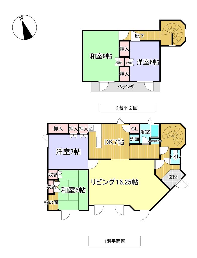♪敷地1000坪越え♪上士幌＿中古住宅 間取り