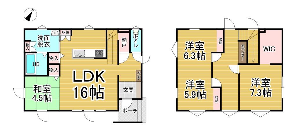 [写真追加] 　中古　札内中央町  間取り
