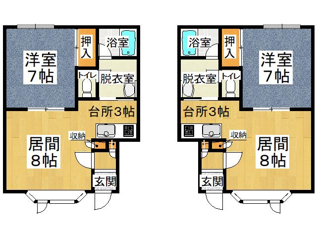 西１６条北２丁目【新オーナー様募集！！平成５年築１ＬＤＫ！】 間取り