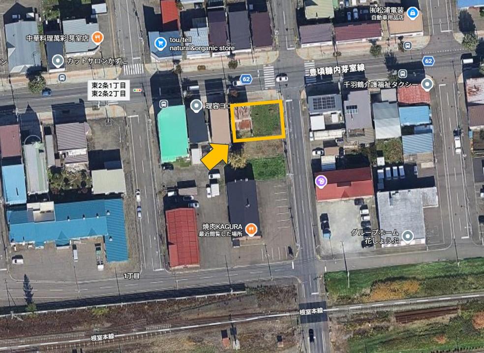 芽室町東2条1丁目　売土地（約82.4坪）建築条件なし※解体更地渡し 内観