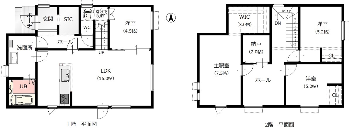 音更町宝来仲町南1丁目　売家　※売主入居中のため事前予約必要 間取り