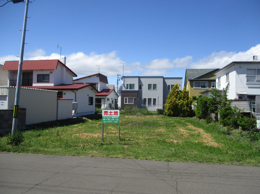 西20南5  売地  1140万円　南道路　建築条件付　