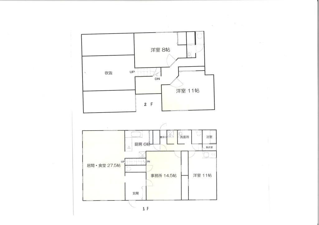 羽帯ログハウス 間取り