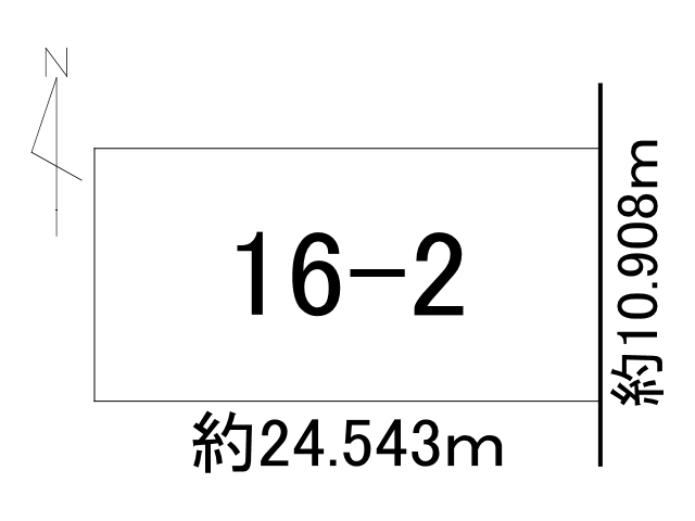 西２条南５丁目【ホテルエリアワン帯広様の隣地 約８０坪！】 間取り