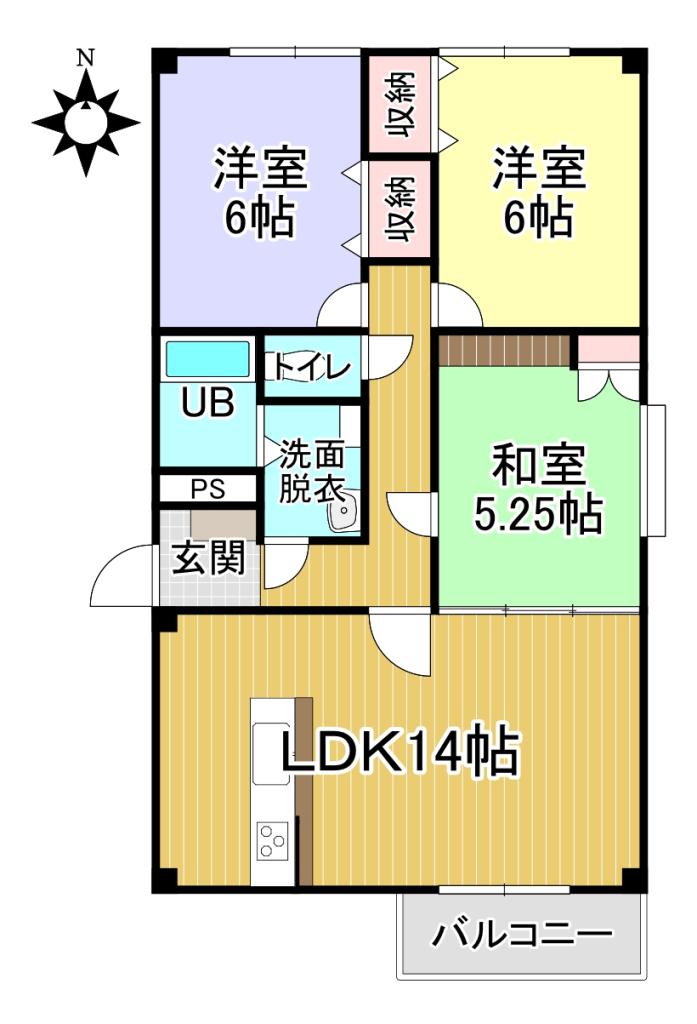 ベルリオーズ 間取り