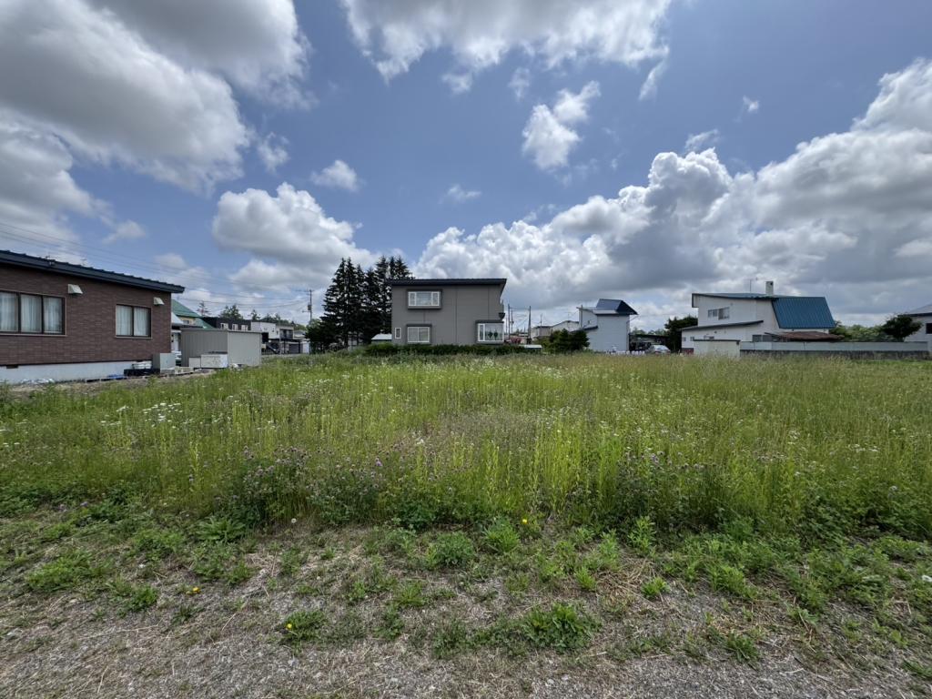 帯広市川西町基線　土地 内観
