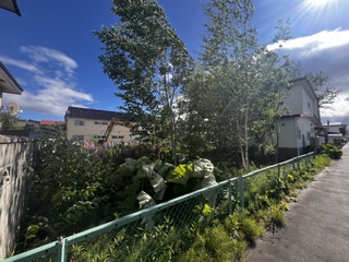 光南小学校　第四中学校区域　北西角地 内観