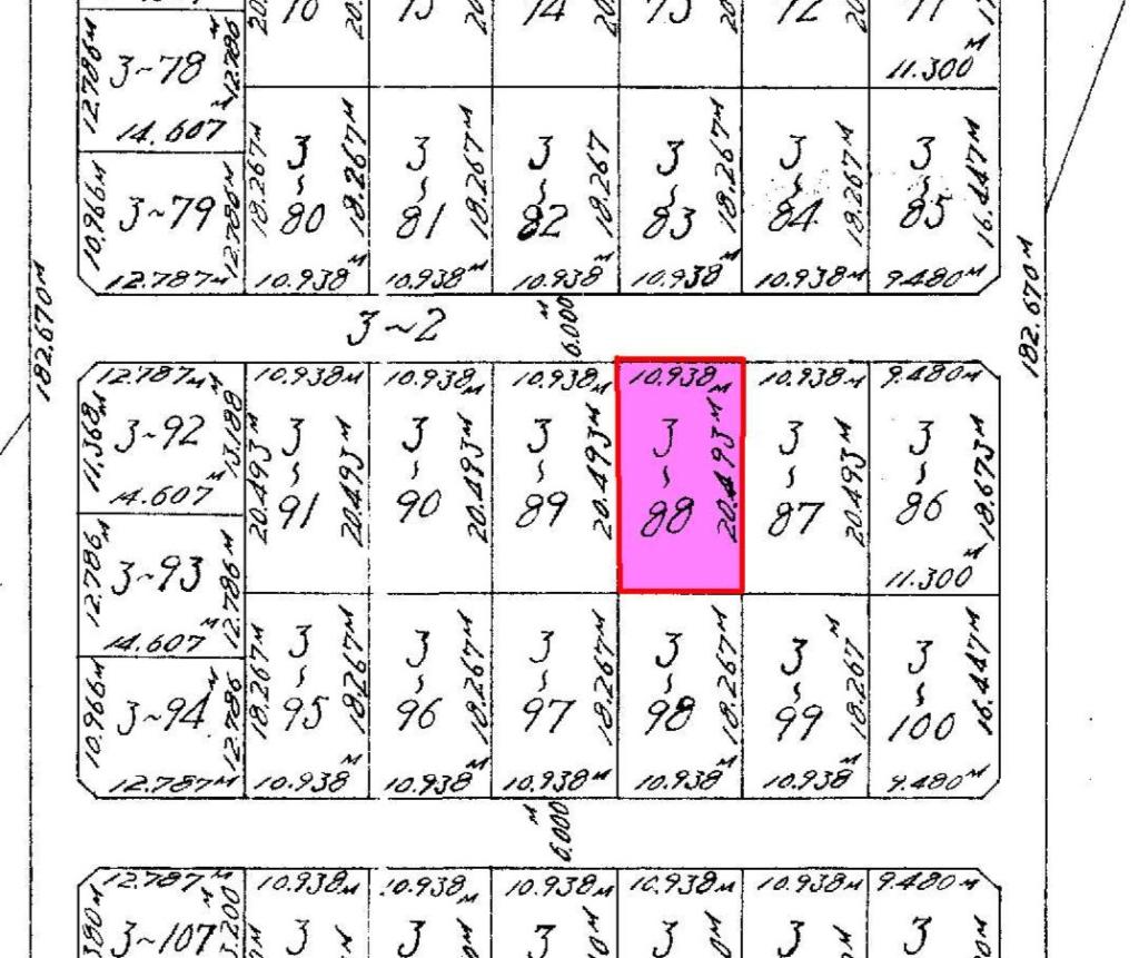 売土地（西13南40）  間取り
