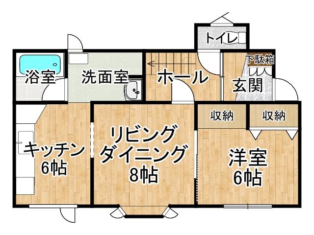 幕別町旭町【敷地ゆったり約１３３坪あります★】 間取り