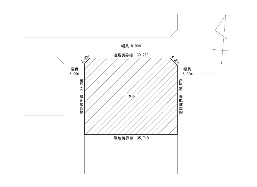 池田町旭町5丁目　売地 内観
