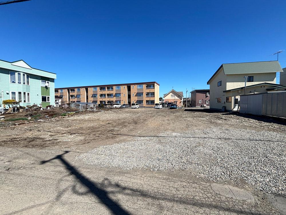 【価格変更】【仲介手数料なし】マンション用地にもピッタリ！ 広さ約172坪の売土地　西8条南34丁目