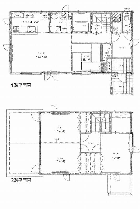 ★売中古住宅★清流西2丁目 間取り