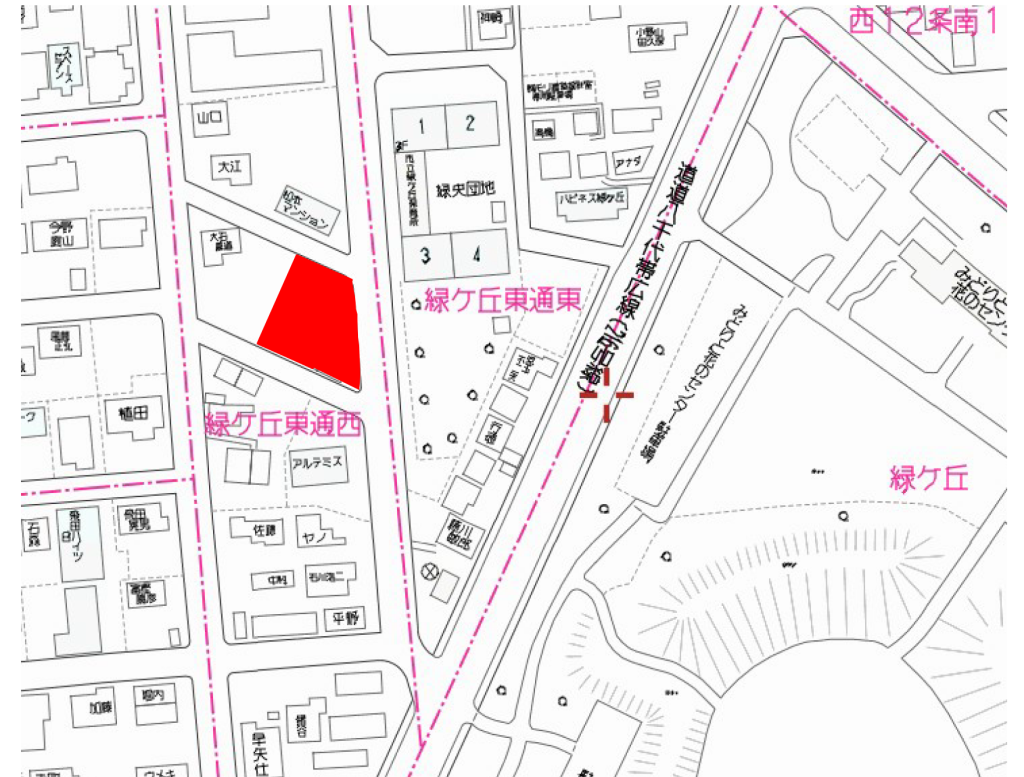 帯広市緑ケ丘東通西7番地、西8番地 内観