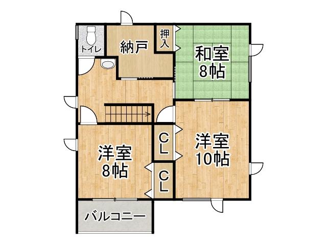 西１７条北２丁目【国道２４１号線近く！５ＬＤＫ中古住宅♪】 内観